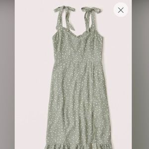 Abercrombie & Fitch Tie Strap Midi Dress OBO!